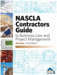Arizona NASCLA Accredited Commercial General Building Contractor Examination Book Package Pre Highlighted and Tabbed