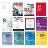 Florida Plumbing Contractor Exam Complete Book Set Pre Highlighted and Tabbed