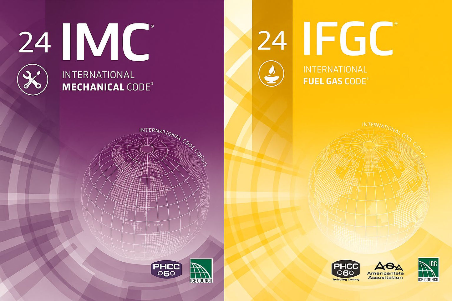 HVAC Ultimate Codebook Kit – 2024 IMC + 2024 IFGC | International Mechanical Code and International Fuel Gas Code Set for HVAC Technicians and Contractors